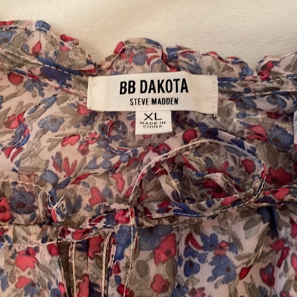 BB Dakota by Steve Madden Floral Ditsy Dress - size XL - Picture 5 of 12